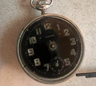 Rare Antique Harman Pocket Watch Movement Swiss Made Parts  Repair Read H5