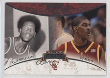 2008-09 Press Pass Legends Alumni Association Gus Williams OJ Mayo #AA-10 x1r
