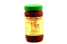 Huy Fong Sambal Oelek Ground Chili Paste - 8 oz x 2 8 Ounce Pack of 2