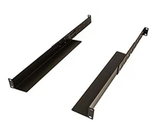 NavePoint 1U Adjustable Full Floor Rack Mount Server Rails 