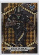 2023 Bowman U Gold Geometric Refractor 24/50 Frank Gore Jr #35 3hd