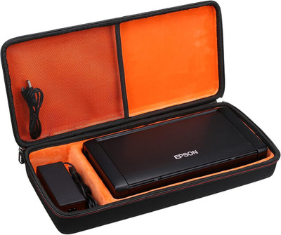Hard Portable Case Compatible with Epson Workforce WF-110 / WF-100 Wireless Mobi