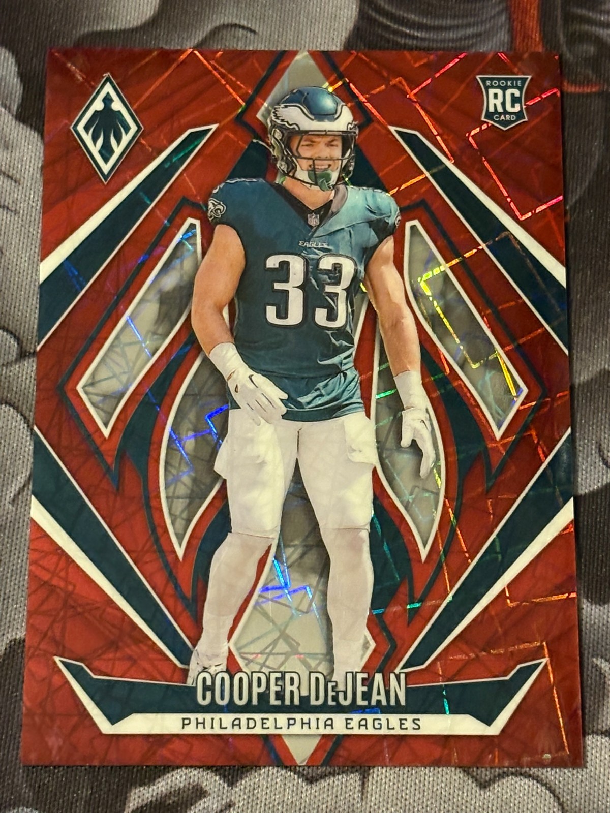 2024 Panini Phoenix - Rookies Cooper DeJean #171 Red /99 (RC)