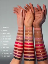 About-face  Paint-It Matte Lip Color ~ 4.5 ml/0.15 Oz NEW Set of Three