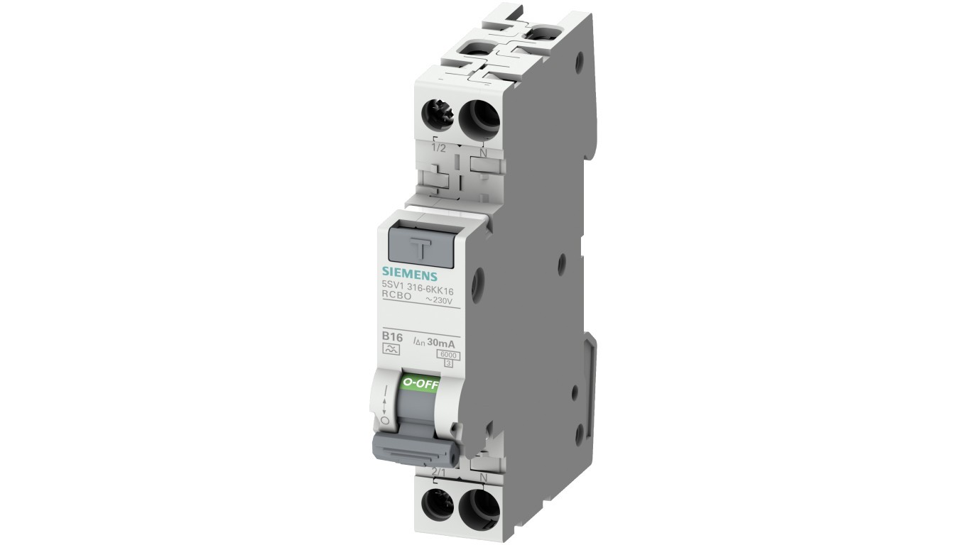 2P C SENTRON 5SV1 5SV1316-1KK02 Differential Current Switch