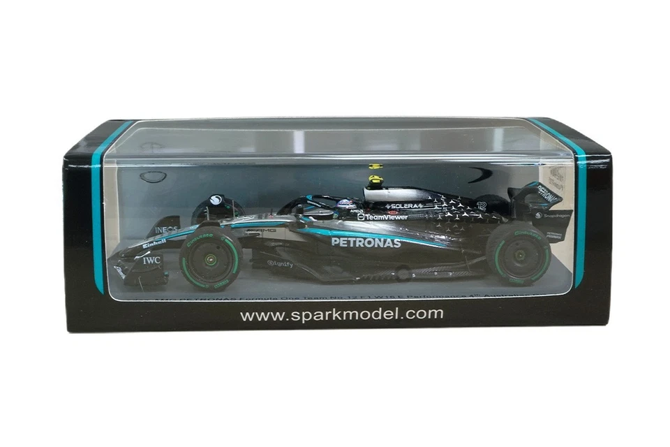 Kimi Antonelli Mercedes W16 GP Australia F1 2025 Scala 1:43 Spark - Immagine 3 di 3