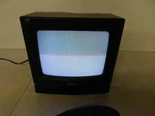 ^^ RADIO SHACK 9 INCH COLOR TELEVISION RECEIVER CAT NO 16-246A w/ REMOTE (LHS26)