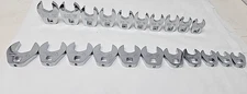 PROTO J49000 21-Piece Crowfoot Wrench Set 3/8" Drive Size Alloy Steel Chrome