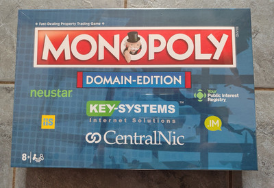 Monopoly Key Systems Domain Edition Key System Englisch Brettspiel Spiel  Neu 