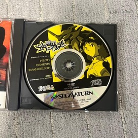 Neon Genesis Evangelion Sega Saturn Adventure Game CD-ROM