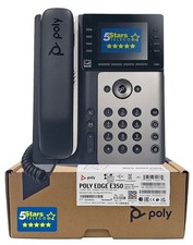Poly Edge E350 IP Phone (82M89AA, 2200-87010-...