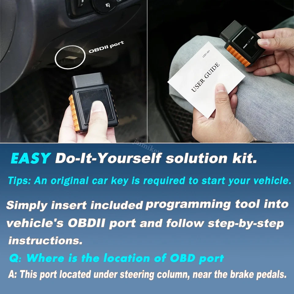 For Honda Fit CR-V CR-Z Insight Crosstour Remote Key Fob 3 Button + Program Tool - Image 4 of 4