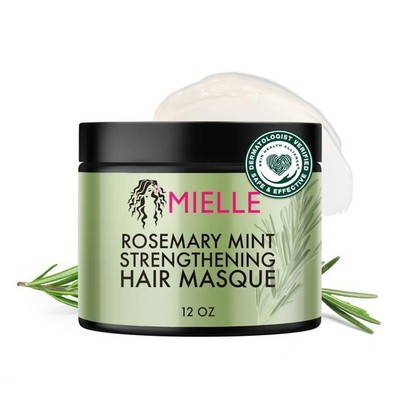 Mielle Organics Rosemary Mint Strengthening Hair Mask, Deep Conditioning