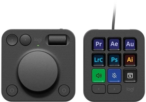LOGITECH MX Creative Console, Graphite - Wie neu, Originalrech. vom 10.03.2025