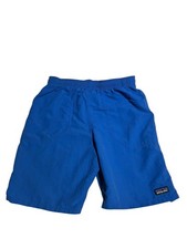 Patagonia Kids Baggies Shorts XL Blue Nylon Hiking Swimming Water Trunk Unisex