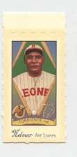 CRISTOBAL TORRIENTE SCARCE HELMAR STAMP BASEBALL CARD WITH UNCUT TAB