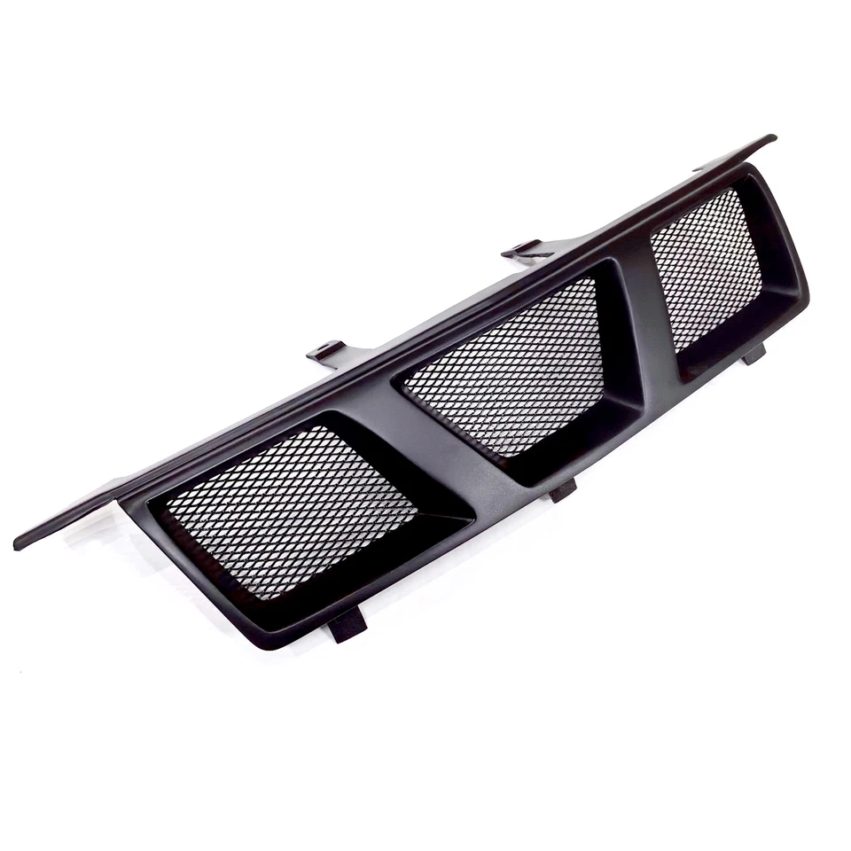 Parrilla de parachoques delantera negra mate para Nissan X-Trail Facelift 2005-2007 2006 Foto 4 de 4