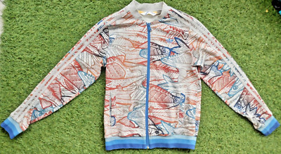 Adidas Grun Full zip Jacket size 38 / Small Unissued Koi Fish Sample