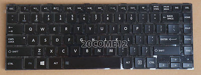 NEW for Toshiba Satellite S40-A S40D-A S40DT-A S40T-A Keyboard Backlit US Black