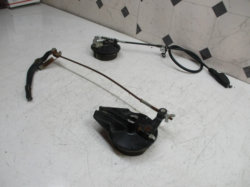 Honda xr80r xr 80 r 1986 86 Frenos delanteros traseros placa trasera pedal placa delantera. Foto 2 de 4