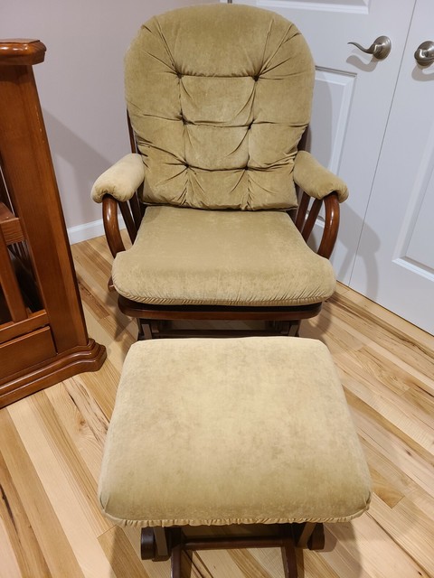 wooden baby chair rocker