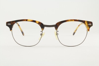 Rare Authentic Moscot Originals YUKEL COL.CL.HAVANA/GUN 48mm Tortoise Gunmetal
