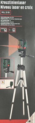 PARKSIDE Kreuzlinienlaser PKLL 10 B3 mit Stativ Lasermesser Linienlaser Laser