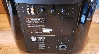 KEF PSW2500 10 Inch 250 Watt Subwoofer | eBay