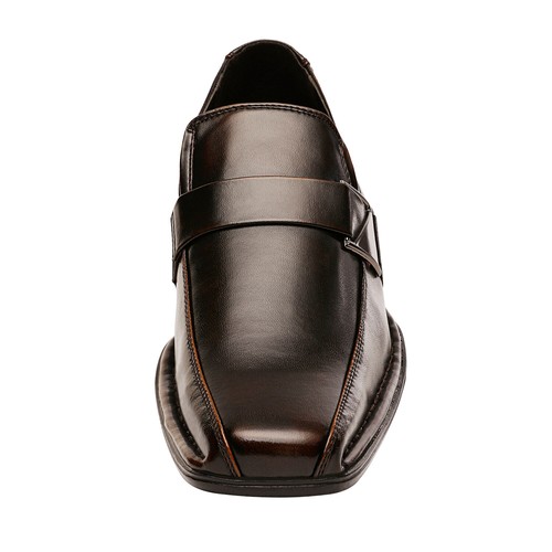 Men's Loafers Dress Classic Formal Oxfords Slip On Leather Business Modern Shoes - Picture 33 of 46