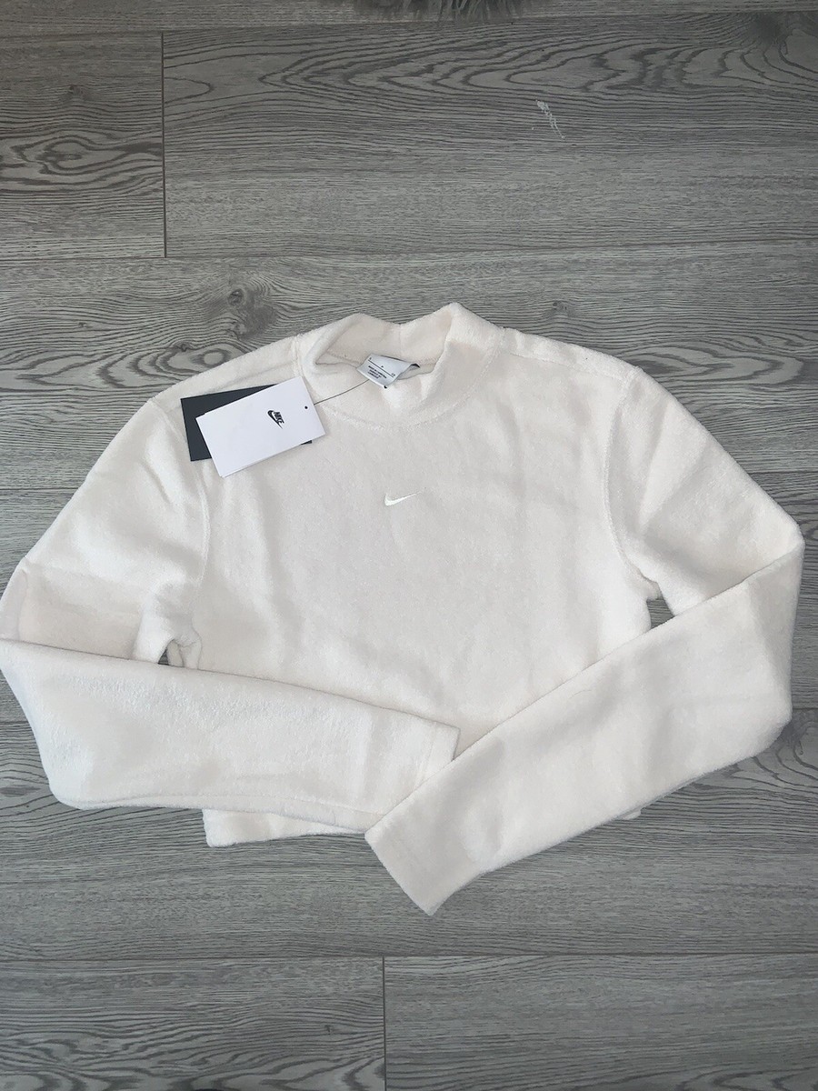 nike cropped mock neck