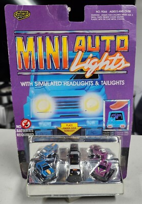 1990 Road Champs Mini Micro Auto Lights Micro Cars Monster Trucks 3 Pack NEW!