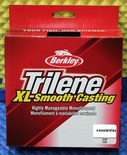 Berkley Trilene XL 1000YD Fishing Line Clear XLEP-15 Mono CHOOSE LINE WEIGHT