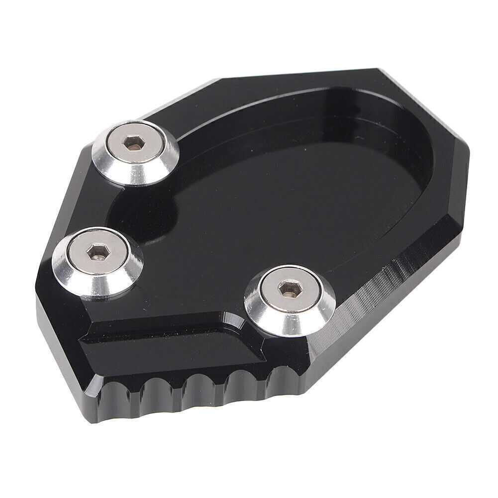 Fit Kawasaki VERSYS 650 2010 2011 2012 2013 2014 BLK Kickstand Pad Side