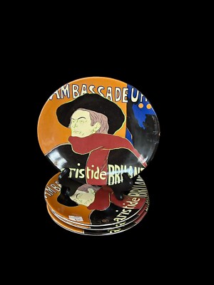 SANGO CABARET 95 4870 Oval x Salad Dessert Plates Set Of 