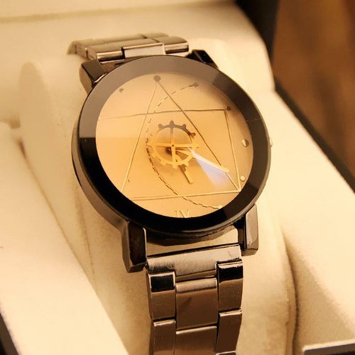 RELOJES DE PULSERA HOMBRE ACERO CUARZO BOHEMIO ABSTRACTO ORIGINAL REGALO UNISEX - Bild 7 von 8