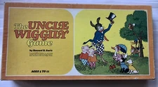 The Uncle Wiggly Board Game 1971 Complete Parker General Mills Plastic Bunnies