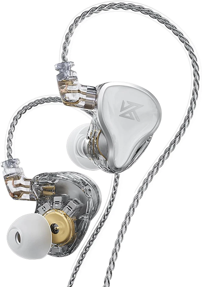 KZ ZAS in Ear Monitor Headphones 16 Units 7BA 1DD Hybrid Drivers Hifi IEM Earpho