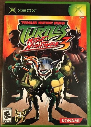 Teenage Mutant Ninja Turtles 3: Mutant Nightmare (Microsoft Xbox, 2005)