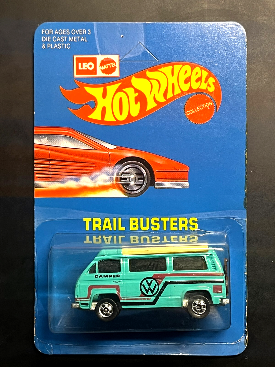 1981 LEO INDIA Mattel Hot wheels Trail Busters Aqua Sunagon