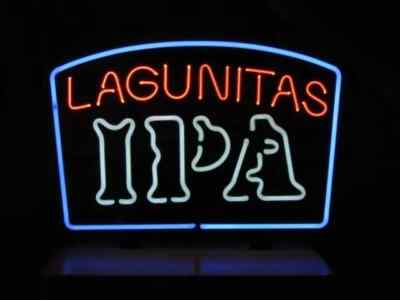 Lagunitas IPA Neon Sign 20''x16'' Lamp Light Artwork Handmade Decor Display DS
