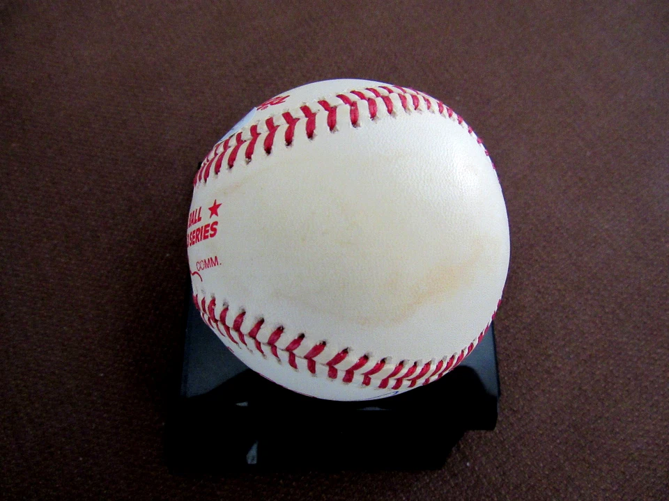 LOU PINIELLA 1978 WSC NEW YORK YANKEES SIGNED AUTO 1978 WS GAME BASEBALL JSA - Image 3 of 3