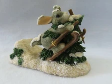 Who Put That Tree There Charming Tails Fitz & Floyd 87/621 - MINT