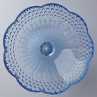Glass Candy Dish Blue Hobnail Footed Component — photo 10