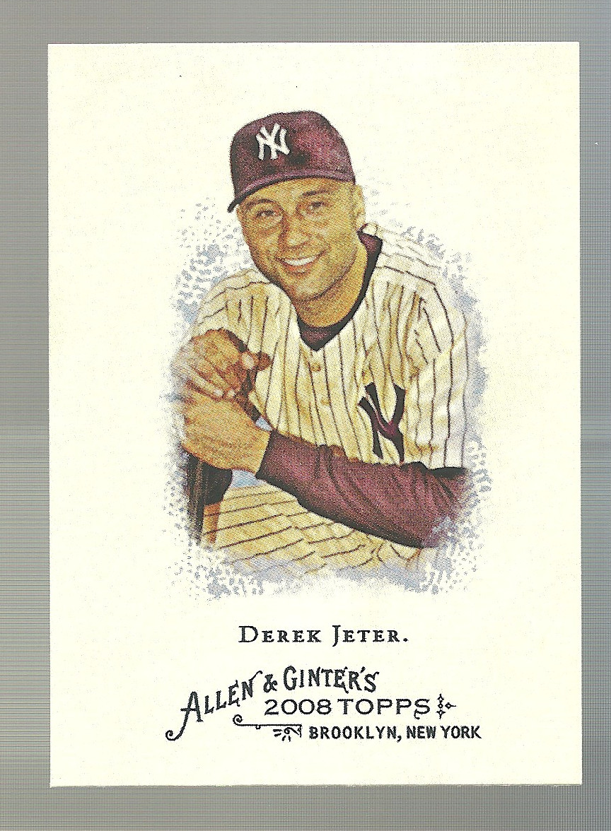 2008 Topps Allen & Ginter's - Derek Jeter #120