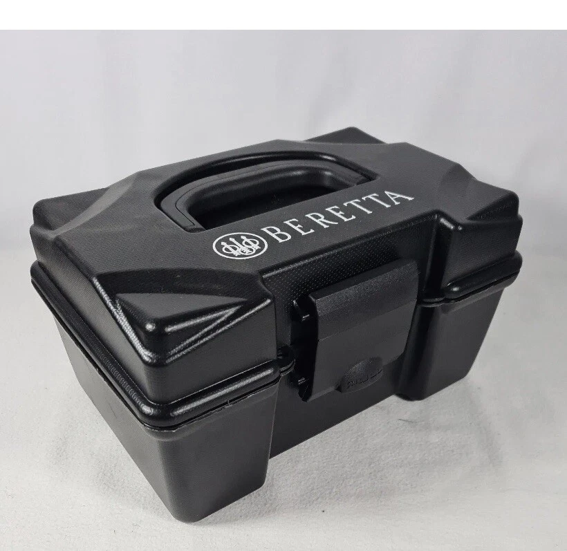 New Beretta Cartridge Case Ammo Box 100pcs 12ga Shooting Clays.