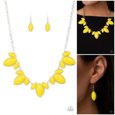 Paparazzi VIVA LA VACATION yellow necklace