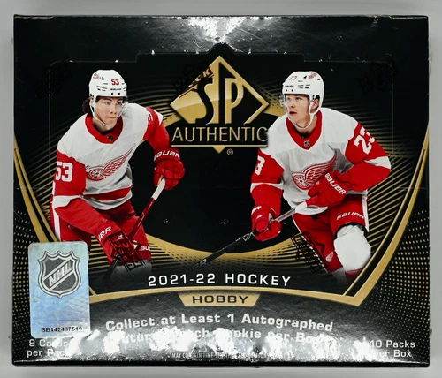 2021-22 Upper Deck SP Authentic Hockey Hobby Boxed Sealed