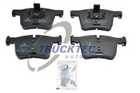 Trucktec Automotive BremsbeläGe Bremsbelegsatz Vorne FüR BMW X3 3Er