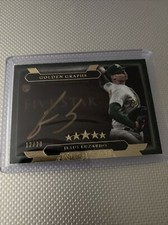 Jesus Luzardo 2020 Topps Five Star GOLDEN GRAPHS GREEN PARALLEL AUTO Rookie /20