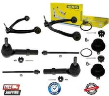 GENUINE Moog Upper Control Arms Lower Ball Joints & Tie Rods for GMC/Chevy 07-10